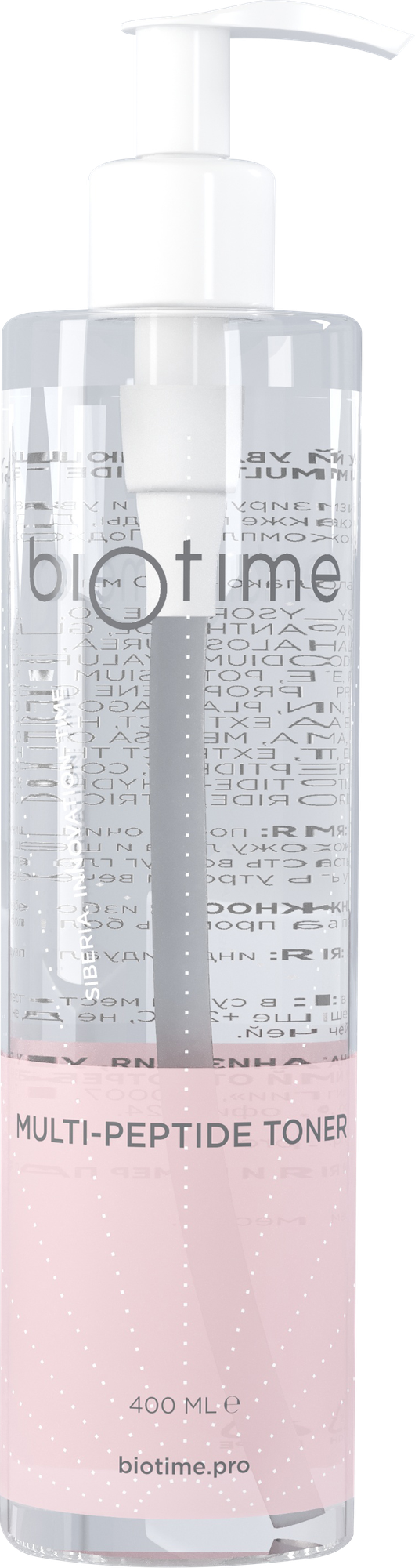 Biotime Multi-peptide toner - Мультипептидный увлажняющий тоник