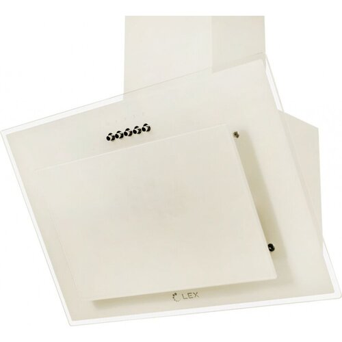 Вытяжка каминная Lex Mika G 600 IV light белый антик управление кнопочное 1 мотор 2077700₽