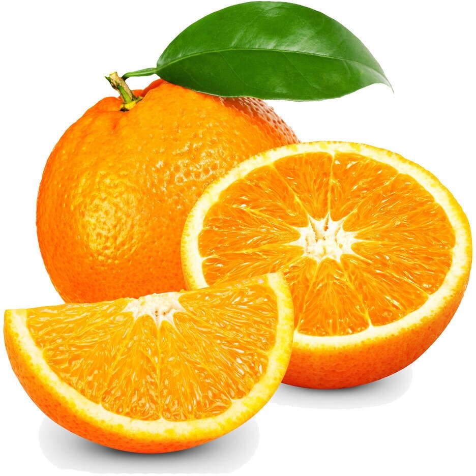 Апельсин картинка png на прозрачном фоне