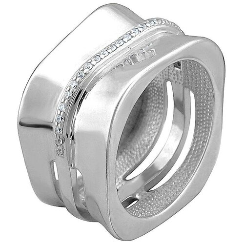 фото Эстет кольцо с 29 фианитами из серебра 01к1512875, размер 18.5