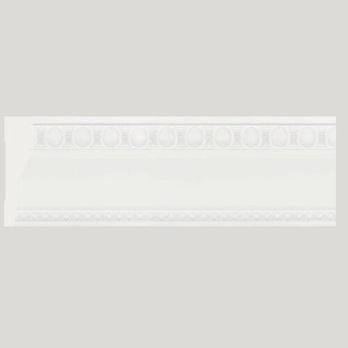Изображение товара Молдинг, плинтус потолочный 90х25х2400мм, белый МАТ, Cosca. Набор 4шт.