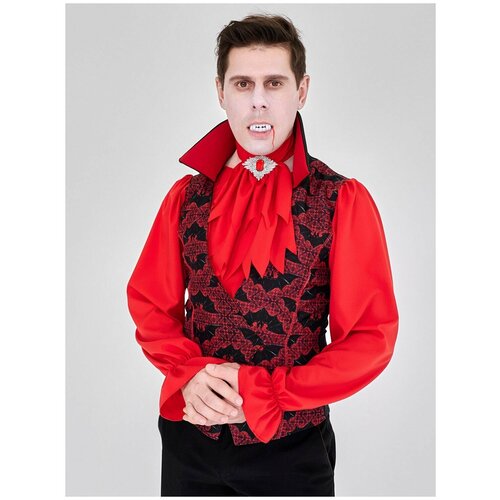 фото Костюм вампир в красном взрослый мой карнавал