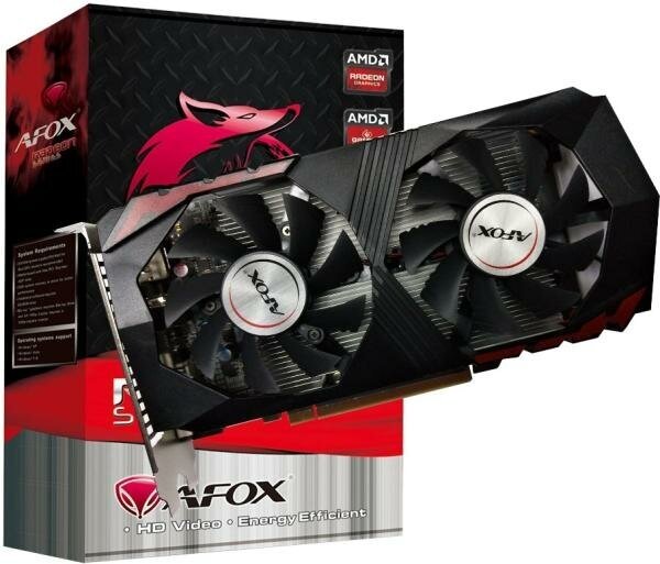 Видеокарта AFOX Radeon RX 560 4GB (AFRX560-4096D5H4-V2), Retail