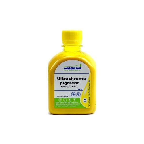 Чернила MOORIM UltraChrome 250g Yellow Pigment поглотитель чернил в сборе epson stylus pro 4400 7400 7800 7900 9600 1554898 1522296 1402073 1091074 c12c890191 oem