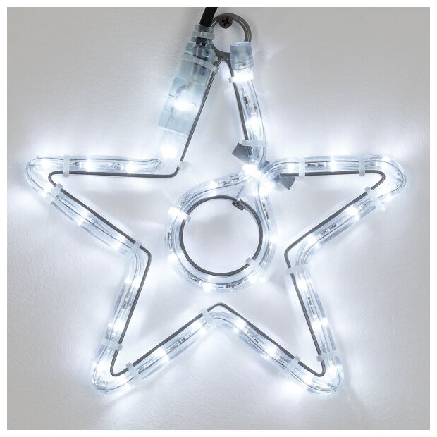 Светодиодная фигура Arlight Фигура ARD-STAR-M4-200x220-36LED White (230V, 2.5W) (Ardecoled, IP65)