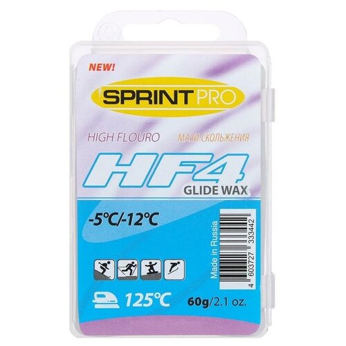 фото Парафин sprint pro, hf4 blue, 60г, -5 -12°c romanoff