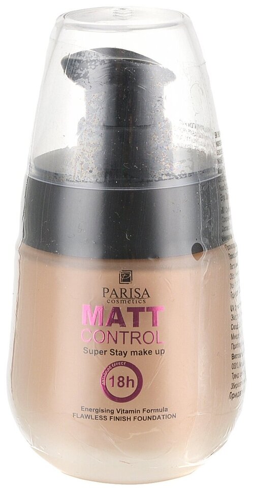 Parisa Тональный крем Matt Control, SPF 20, 50 мл/50 г, оттенок: 06