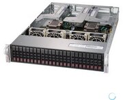 Платформа системного блока SuperMicro SYS-2029U-TR4 2U, 2xLGA3647 (up to 205W), iC621 (X121PU), 24xDDR4, up to 24x2.5 SA