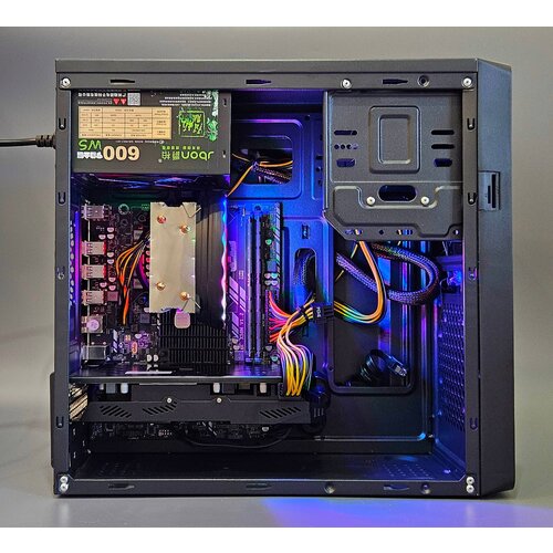 Системный блок intel Xeon X5650/X58M/16Gb Ram DDR3/ SSD 512Gb/ AMD Radeon RX580 8Gb/ Jbon 500W/ATX Exegate BA-309 (44)