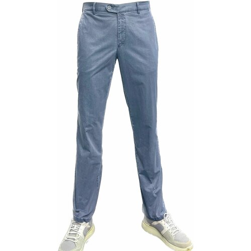 Брюки Meyer, размер 50, синий брюки meyer летние повседневные размер 50 синий