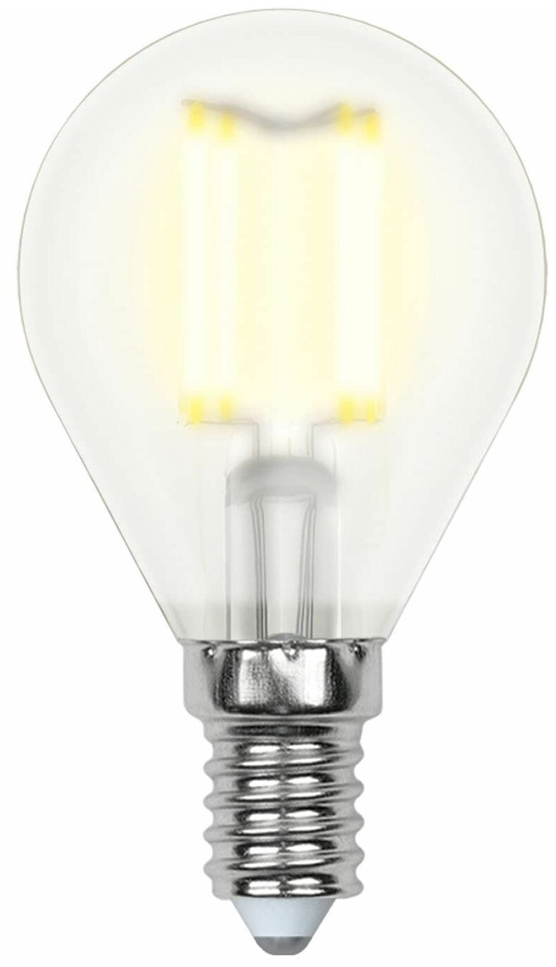 Uniel Лампа светодиодная Е14 6Вт 3000K шар матовый
