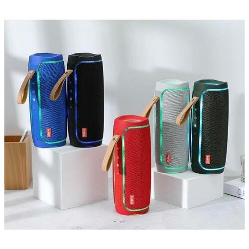 Беспроводная колонка с RGB подсветкой Портативная акустика Т G Premium Отличный звук Красный 145000₽