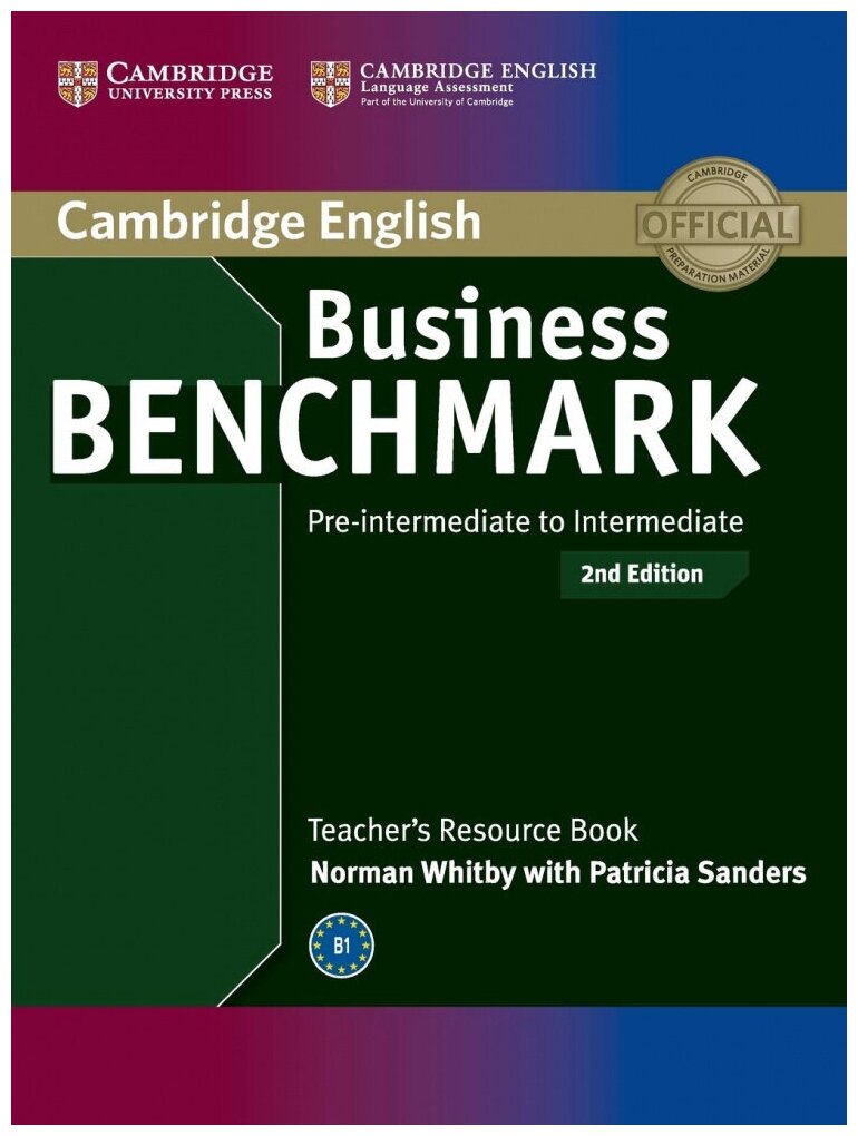 Business Benchmark 2nd Edition Pre-Inttrmediate to Intermediate BULATS and Business Preliminary. Teacher`s Resource Book - фото №1