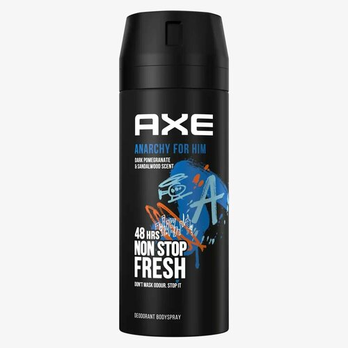 Спрей для тела Axe ANARCHY FOR HIM 150 мл (из Финляндии)