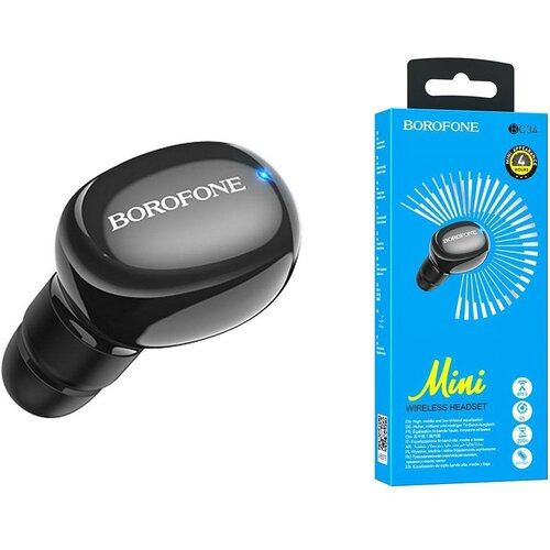 Гарнитура HandsFree Bluetooth BOROFONЕ BC34 беспроводная bluetooth гарнитура borofone bc36 6 часов работы черный