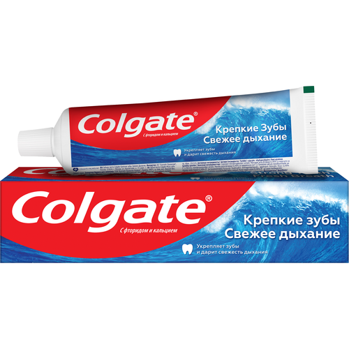 Зубная паста Colgate Крепкие зубы свежее дыхание, 100 мл, 154 г