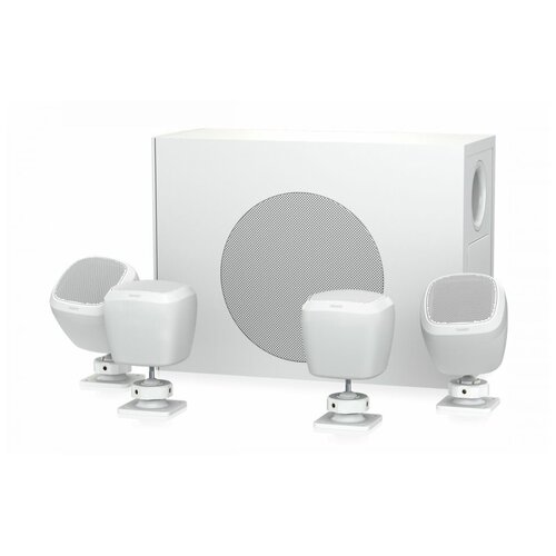 Tannoy SAT SUB 4PACK-WH комплект настенный сабвуфер 65 и 4 сателлита 25 встроенный кроссовер 70100B-80Вт Prog120Вт8Ом 6199000₽