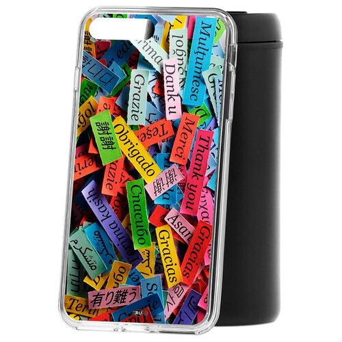 фото Чехол на айфон 7 plus kruche print thank you кruче