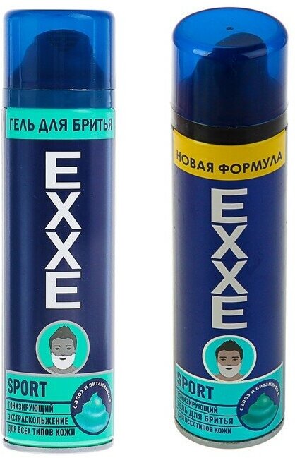 Гель для бритья EXXE Man Fresh тонизирующий, 200 мл