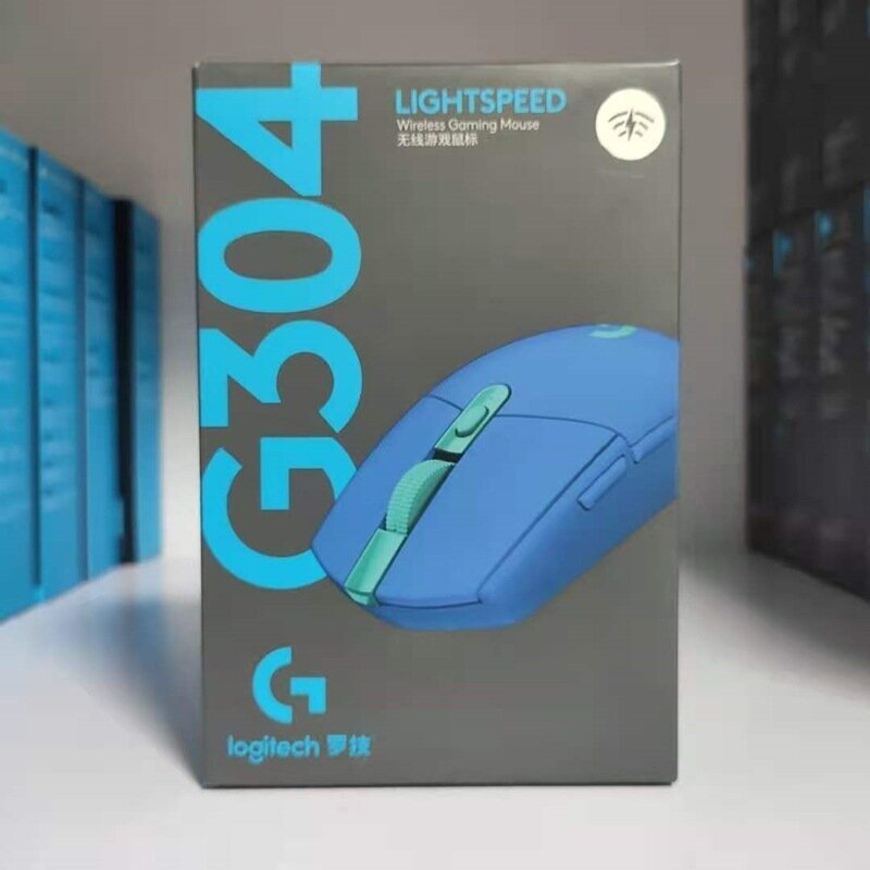 Беспроводная игровая мышь Logitech G G304 Lightspeed, синий