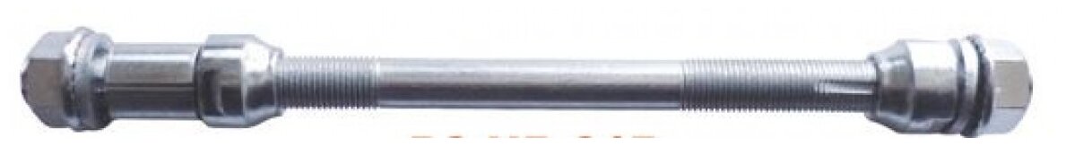Ось 00-170015 задняя Cr-Mo с конусом под гайку 175mm, 3/8 серебристаяй