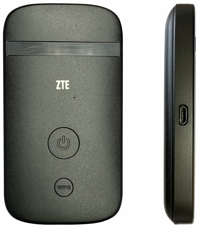 Wi-Fi автономный роутер ZTE MF90 черный с поддержкой тарифов для смартфонов