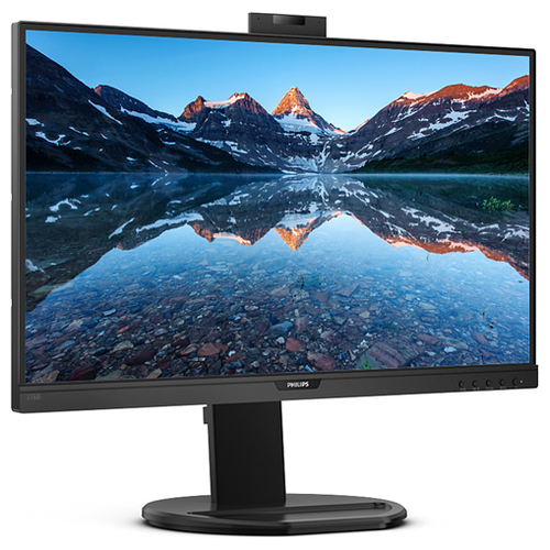 PHILIPS Монитор LCD 27 169 2560х1440WQHD IPS nonGLARE 75 Hz 350 cdm2 H178V178 10001 50М1 167M 4ms HDMI DP USB-C USB-Hub Height adj Pivot Tilt Swivel Speakers Camera 3Y Black 5280600₽