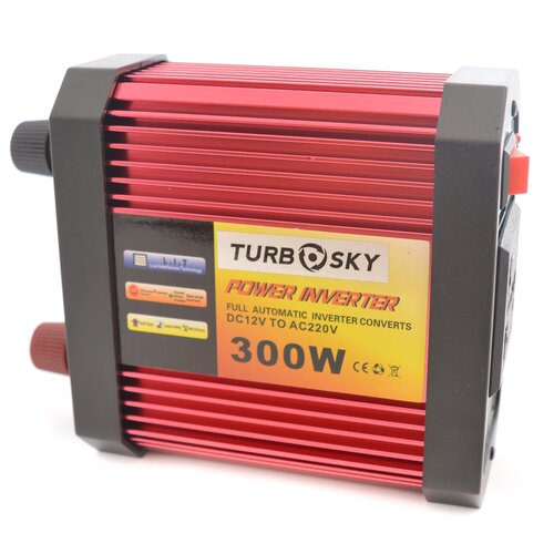 Инвертор TurboSky PI-300 красный/черный