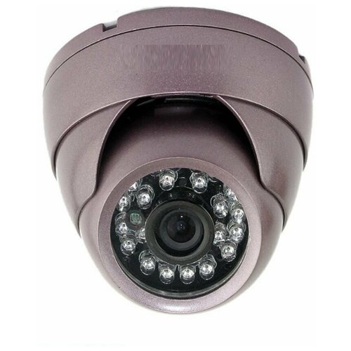 Сетевая уличная купольная IP камера 3 мегапикселя 28 мм с ночной подсветкой KAM005 332000₽