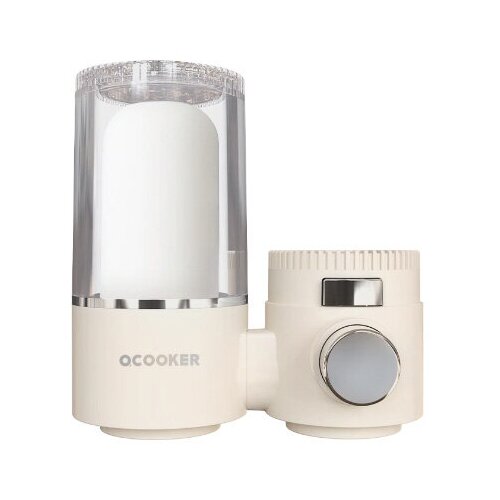 Проточный фильтр для воды на кран QCOOKER CS-LSLT-06 для удаления хлора (White)