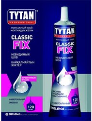 Монтажный клей Tytan Classic Fix бесцветный 100 мл