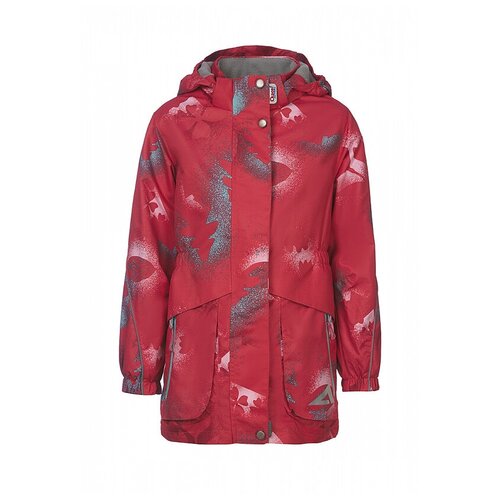 фото Ветровка oldos амели ass202tjk13 размер 104, розовый