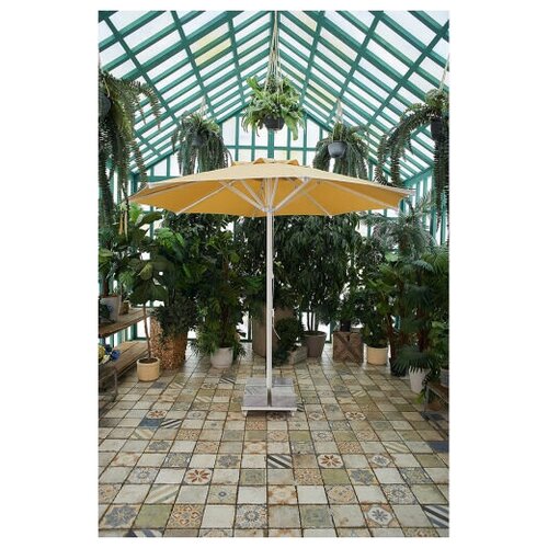 Уличный зонт MISTRAL 300 круглый (база в комплекте) бежевый