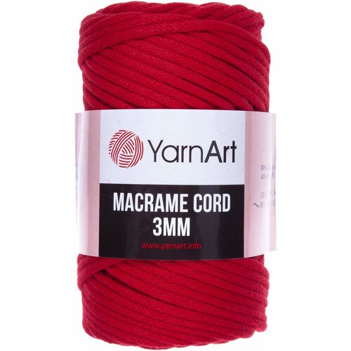 Пряжа YarnArt Macrame cord 3mm 60%хлопок/40%полиэстер/вискоза, 85м, 250г