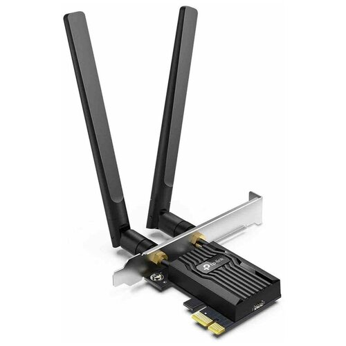 Сетевой адаптер WiFi + Bluetooth TP-LINK Archer TX55E PCI Express комплект 5 штук сетевой адаптер tp link tg 3468 гигабитный pci express