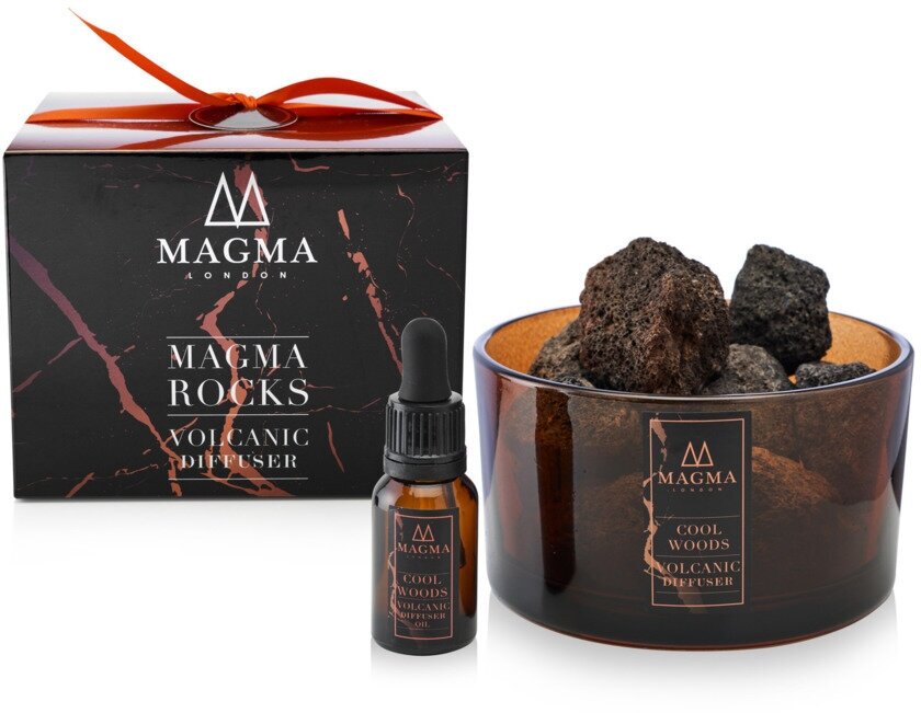 Аромадиффузор из вулканической лавы Magma Прохладный лес 15 мл, премиум качество