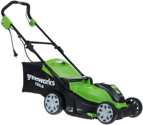 Электрическая газонокосилка Greenworks GLM1241 1200 Вт 41