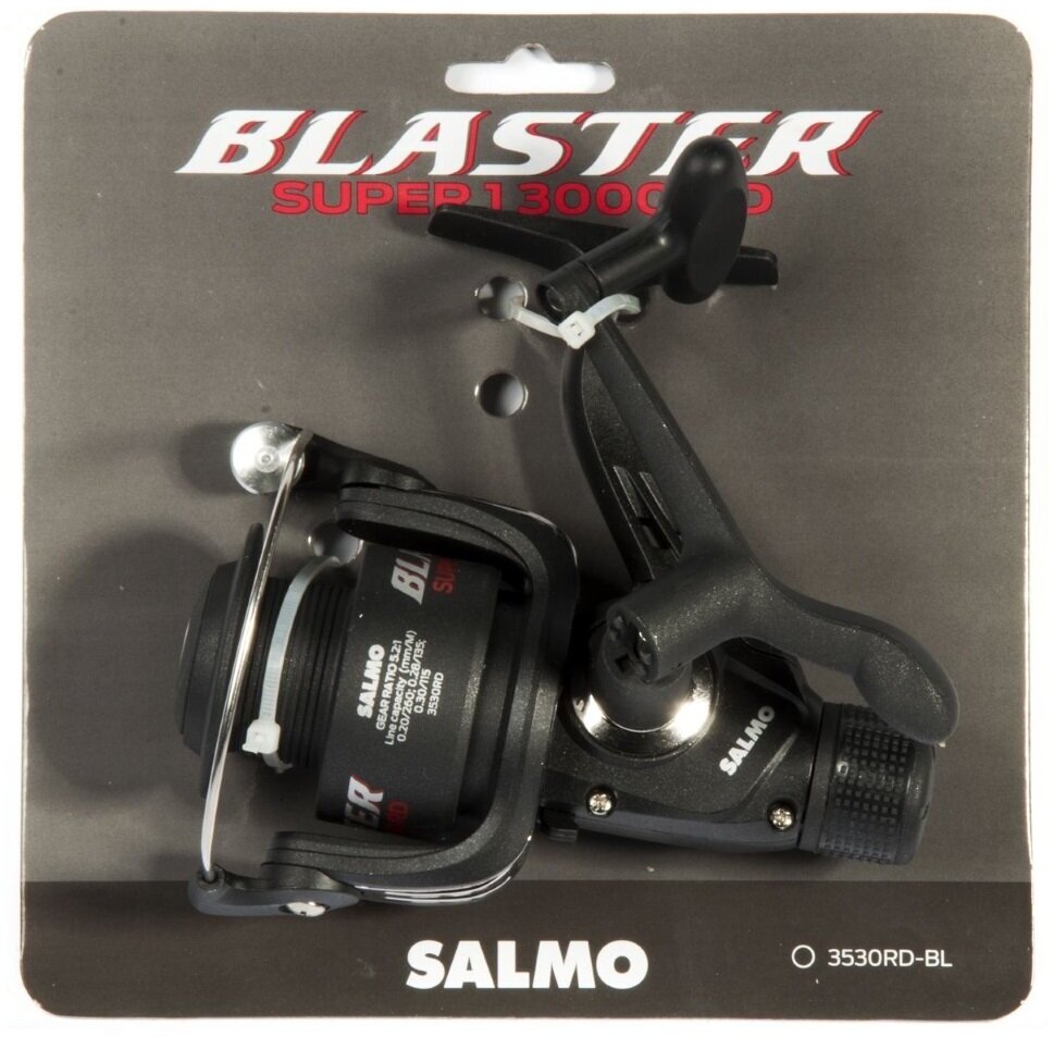 Катушка безынерционная Salmo Blaster SUPER 1 30RD картон. подлож. - фото №6