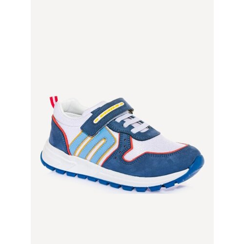 фото Кроссовки minimen, демисезон/лето, натуральная кожа, размер 22, синий, белый