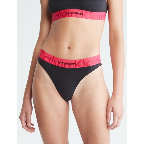 Трусы женские Calvin Klein Embossed Icon Thong, Серый, S