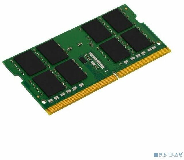 Kingston Модуль памяти Kingston DDR4 SODIMM 32GB KVR26S19D8/32 PC4-21300 2666MHz CL19 Разноцветный
