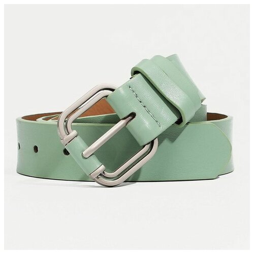 фото Ремень сима-ленд, размер 105, зеленый сима-лэнд