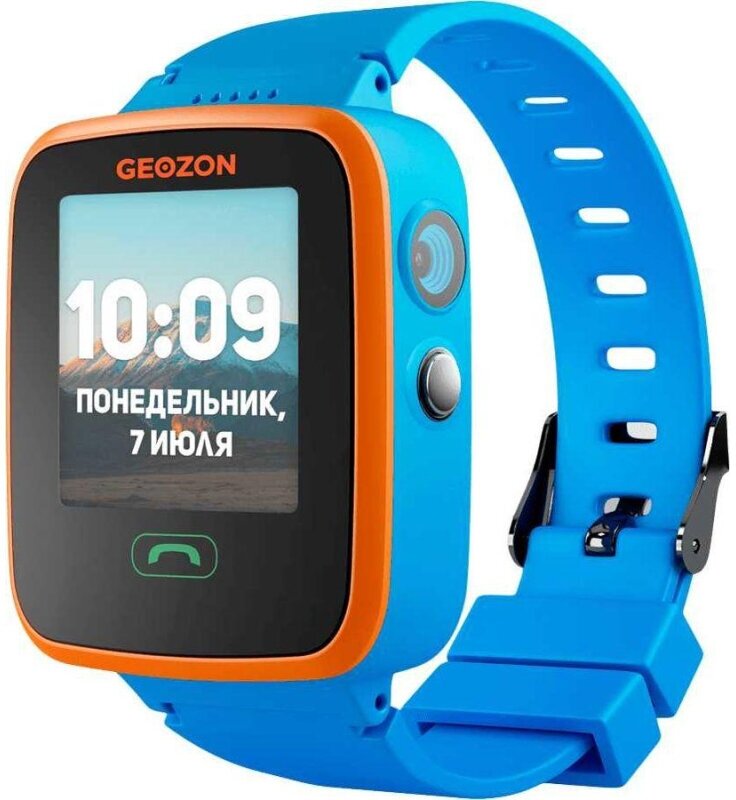 Смарт-часы детские Geozon Aqua blue (голубой) G-W04BLU