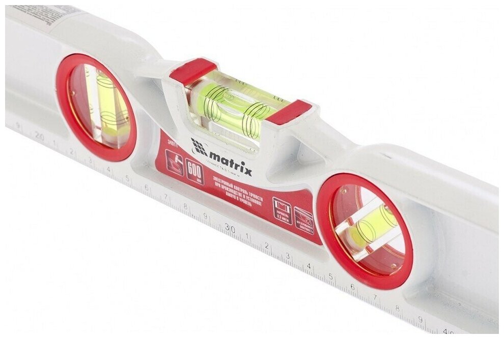 Алюминиевый литой фрезерованный уровень MATRIX - фото №6