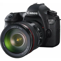 Фотоаппарат Canon EOS 6D Kit EF 24-105mm f/4 L IS USM, черный