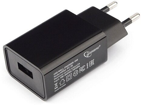 Адаптер питания MP3A-PC-25 100/220V - 5V USB 1 порт, 2A, черный