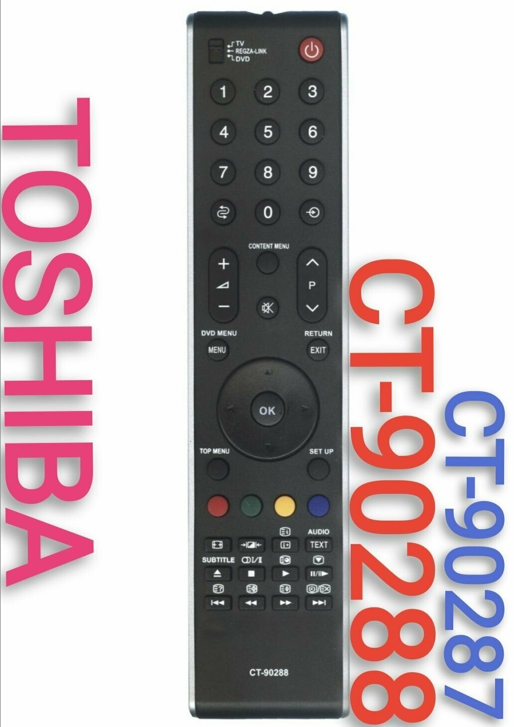 Пульт CT-90288 для TOSHIBA/тошиба телевизора/CT-90287/st-90228