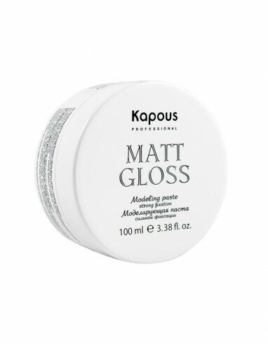 Kapous Паста Matt Gloss, сильная фиксация, 100 мл, 125 г