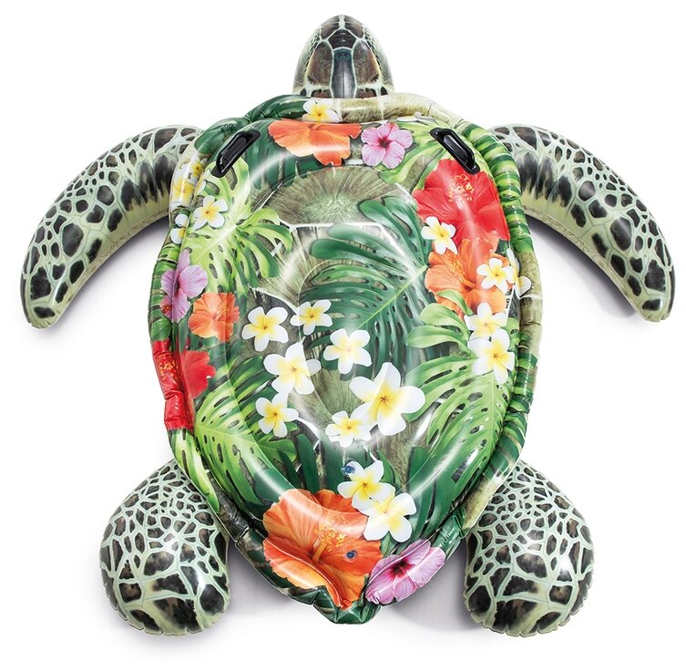 INTEX Надувная игрушка Зеленая Морская Черепаха 191*170 см 57555