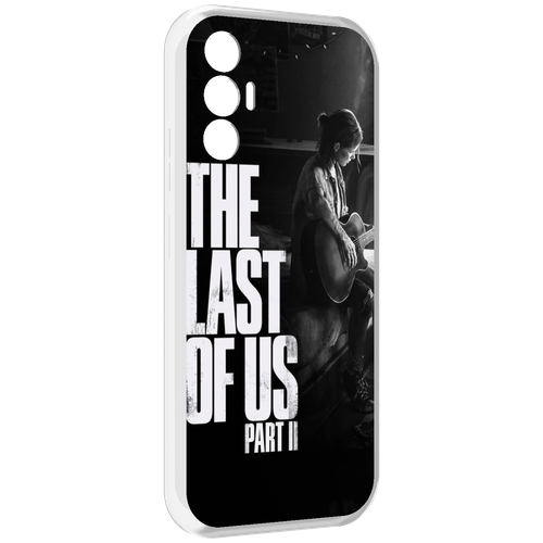 Чехол MyPads The Last of Us Part II Элли для Tecno Pova 3 задняя-панель-накладка-бампер чехол mypads the last of us для tecno pop 6 pro задняя панель накладка бампер